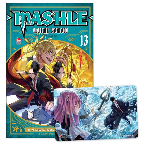 Sách - MASHLE - Tập 13 - Rayne Ames Và Thương Thủ Mạnh Nhất - Tặng Kèm Card Nhựa