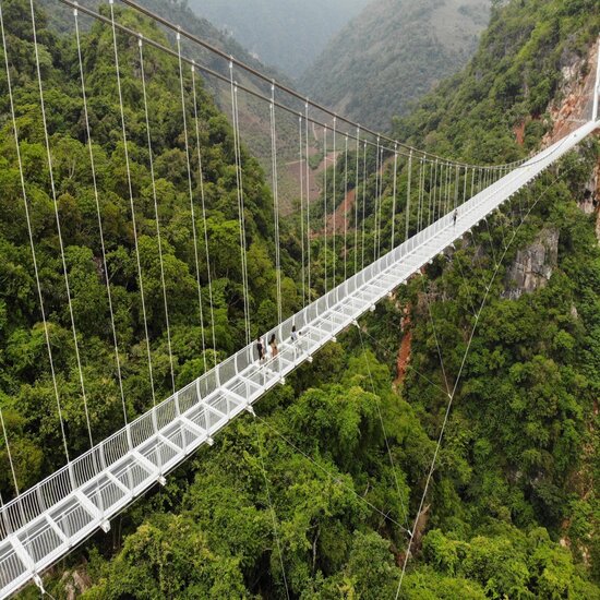 Tây Bắc: Hà Nội - Nghĩa Lộ - Tú Lệ - Mù Cang Chải - Sapa - Fansipan - Lai Châu - Điện Biên - Sơn La - Mộc Châu Island - Trải nghiệm cầu kính đi bộ dài nhất thế giới