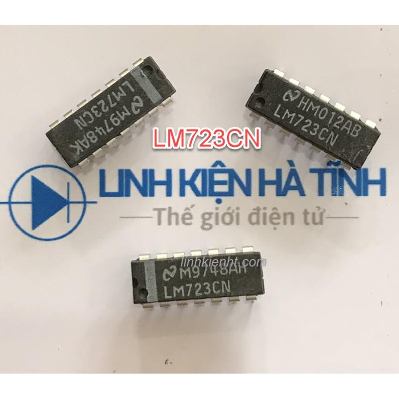 IC NGUỒN LM723CN LM723C LM723 723 UA723CN DIP-14