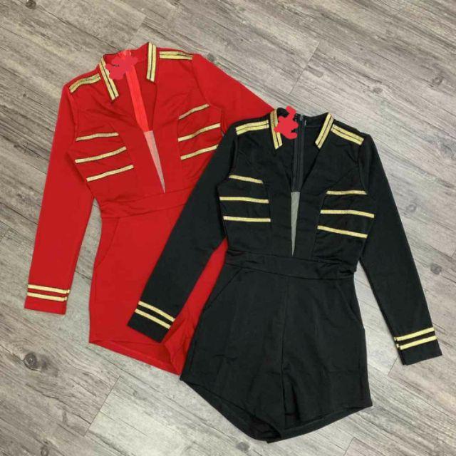 Jump short viền dây phối lưới