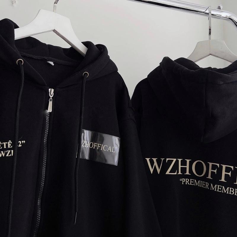 Áo Khoác Zip Kéo Form Rộng MEMBER