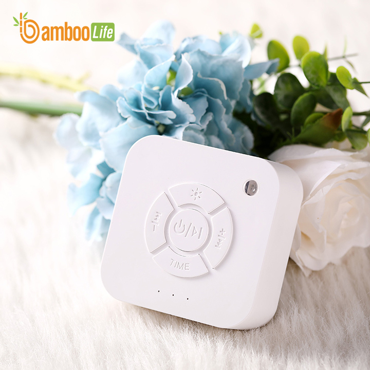 Máy tạo tiếng ồn trắng Bamboo Life BL083 hàng chính hãng Máy nghe tiếng ồn trắng white noise giúp bé ngủ ngon, sâu giấc chống giật mình