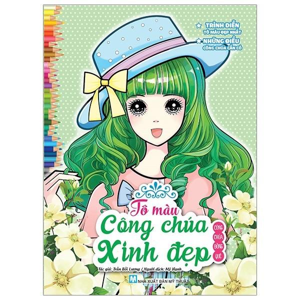 Tô Màu Công Chúa Xinh Đẹp  Công Chúa Đồng Quê - Bản Quyền