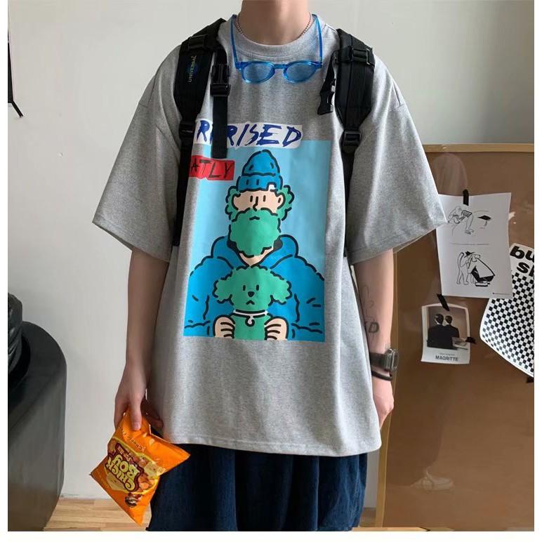 Áo Thun Tay Ngắn Cổ Tròn Thời Trang Cho Nam