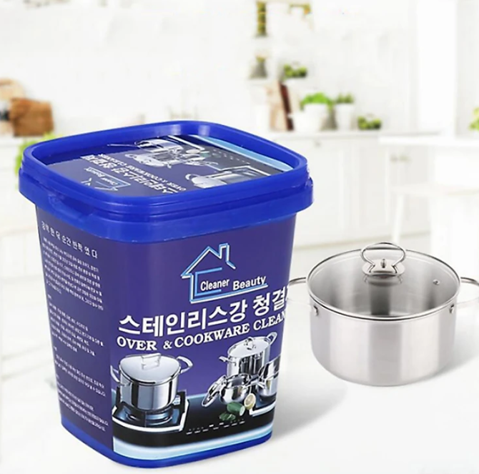 Kem tẩy rửa xoong nồi KG25S đa năng, tẩy trắng nồi, chảo, đánh bay các vết bẩn cứng đầu - Hàng chính hãng