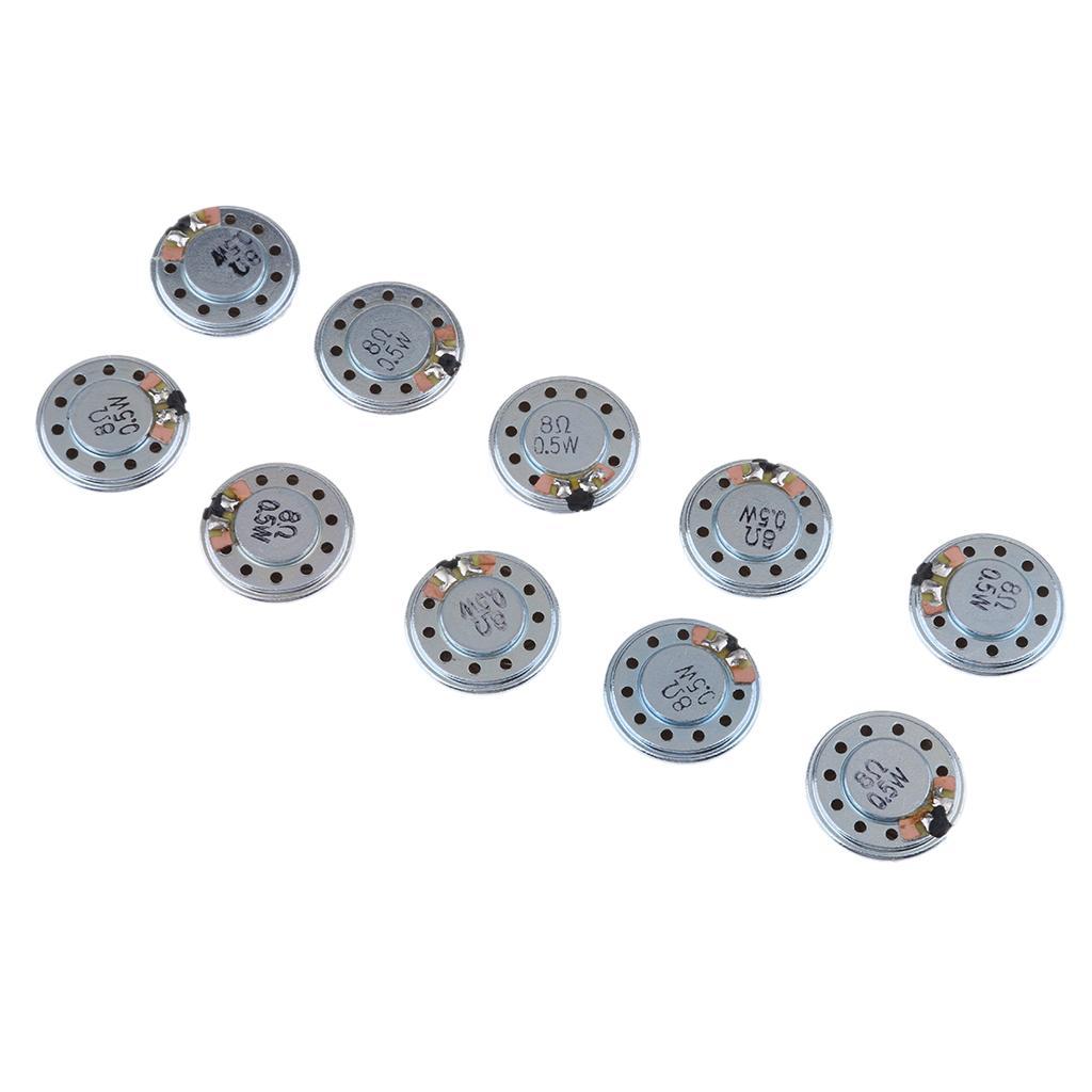10 Pcs 20mm Bluetooth Audio Speaker Mid Range Waterproof Speaker
