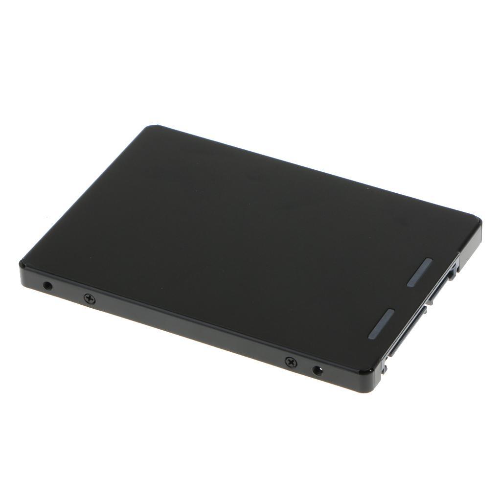 2pieces mSATA to 2.5'' SATA III SDD HDD Converter Adapter Drives Card Enclosure