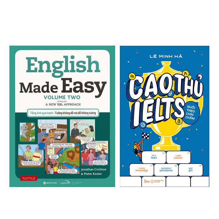 Combo Sách: English Made Easy: Volume 2 + Cao Thủ IELTS Đuổi Theo Chín Chấm