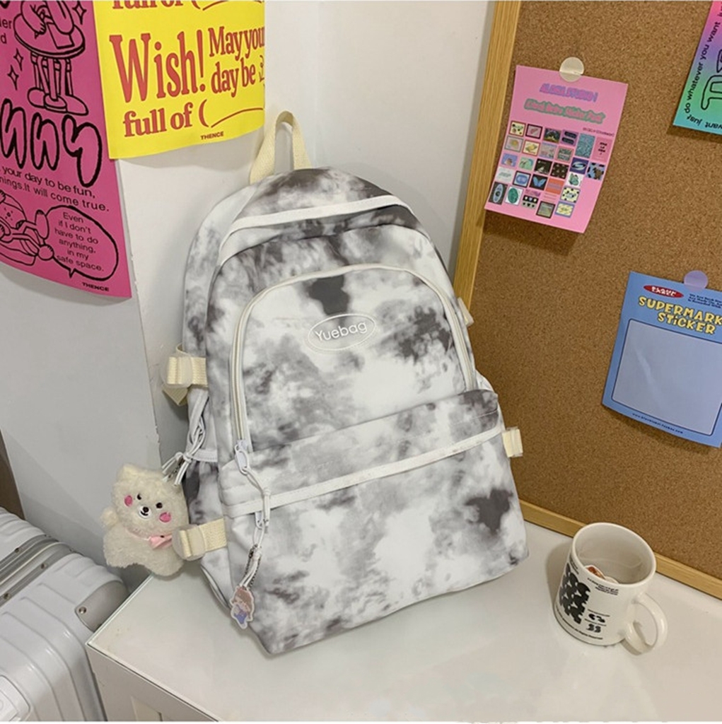 Balo thời trang nữ đẹp độc Galaxy cỡ lớn cho học sinh - Cặp sách vải oxford chống nước nhiều ngăn rộng giá rẻ
