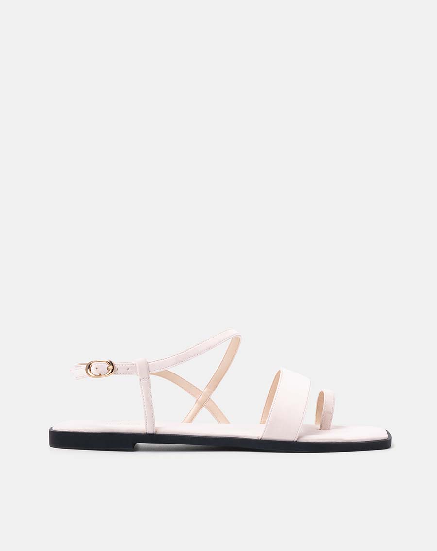 Giày Sandal Nữ 1cm Thời Trang JUNO Phối Quai Chéo SD01114