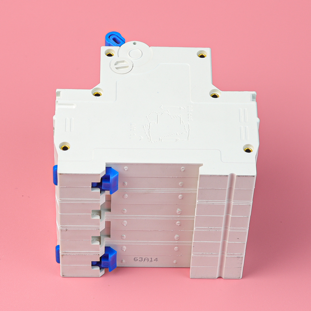 Bộ ngắt mạch Aptomat tự động LW MCB AC 4P 220V 380V Bảo vệ quá tải ngắn mạch