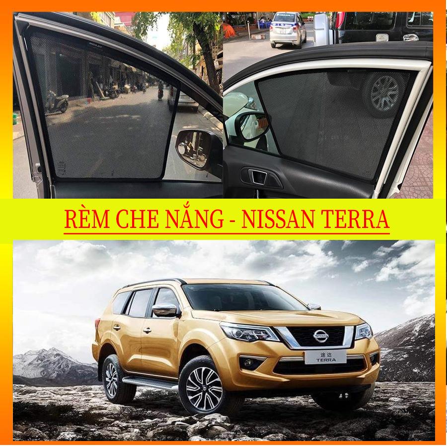 RÈM CHE NẮNG [ NISSAN TERRA ] Rèm che nắng ô tô nam chuẩn form 4 miếng loại 1 giá sỉ.