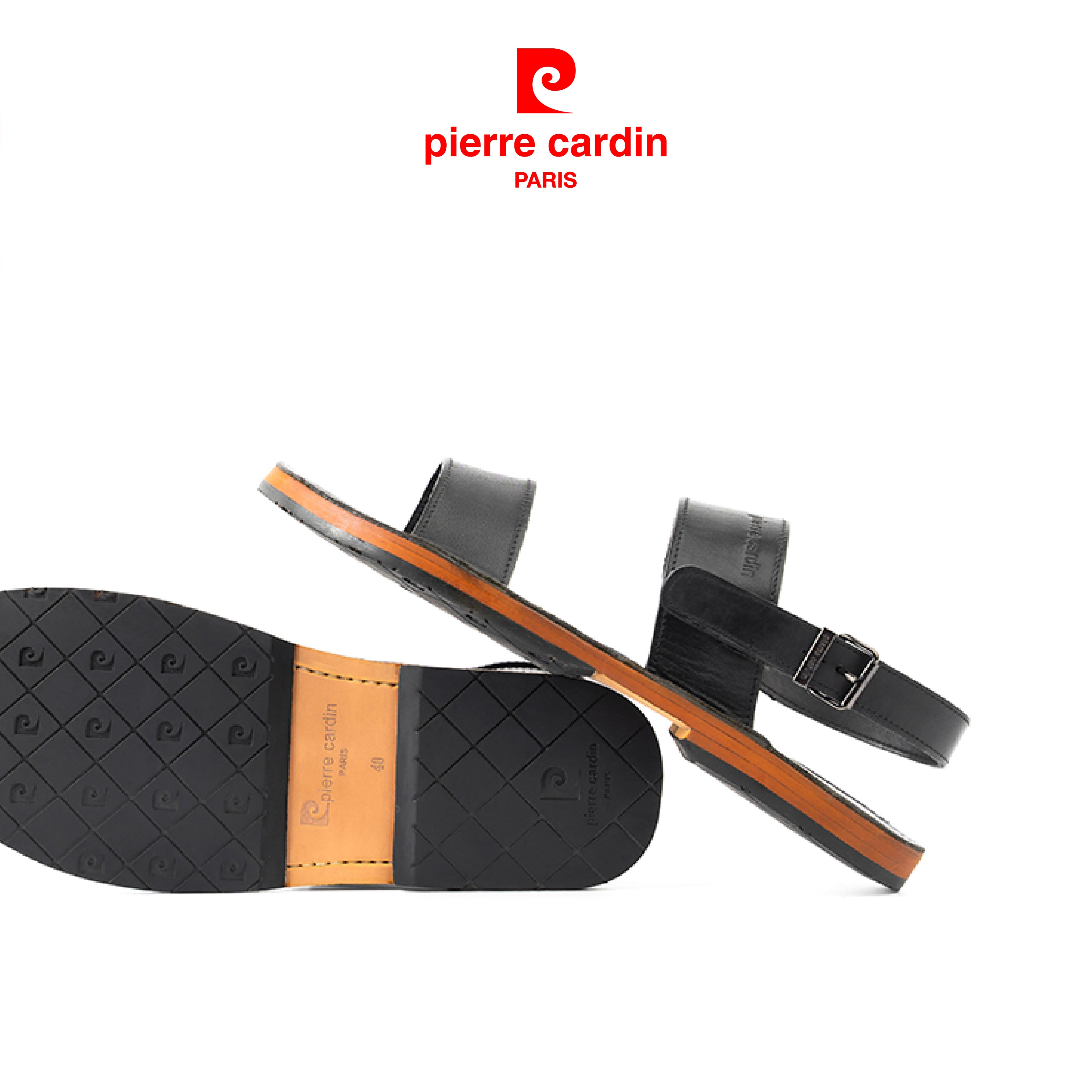 Sandal nam cao cấp Pierre Cardin PCMFWL 135 - màu đen