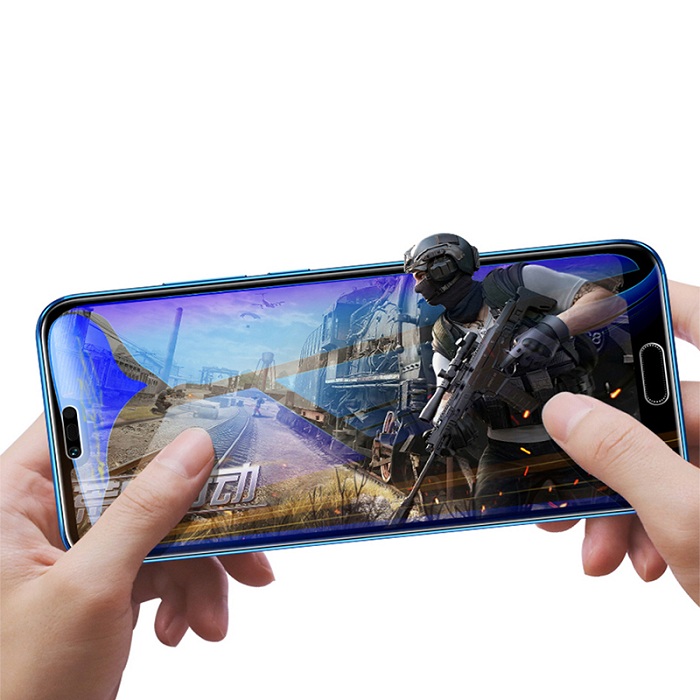 Dán kính cường lực full 5D tràn màn hình dành cho SamSung Galaxy J6+ Plus phủ màu