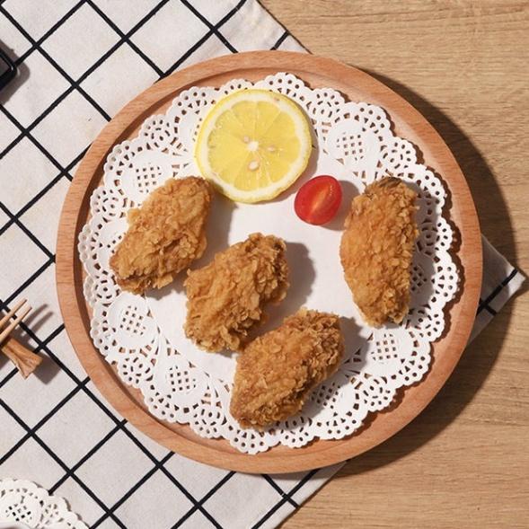 140 Giấy Thấm Dầu Ăn Size lớn 21cm Cao Cấp Họa Tiết Ren Sang Trọng Hình Tròn Lót Bánh - Đồ Ăn - Thấm Hút Tốt