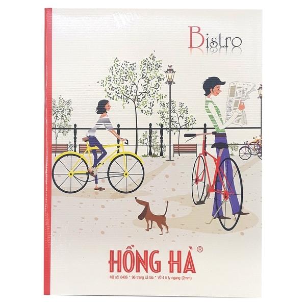 Combo 5 Vở Học Sinh 4 Ly Ngang 96 Trang ĐL 80g/m2 - Hồng Hà 0406 (Mẫu Màu Giao Ngẫu Nhiên)