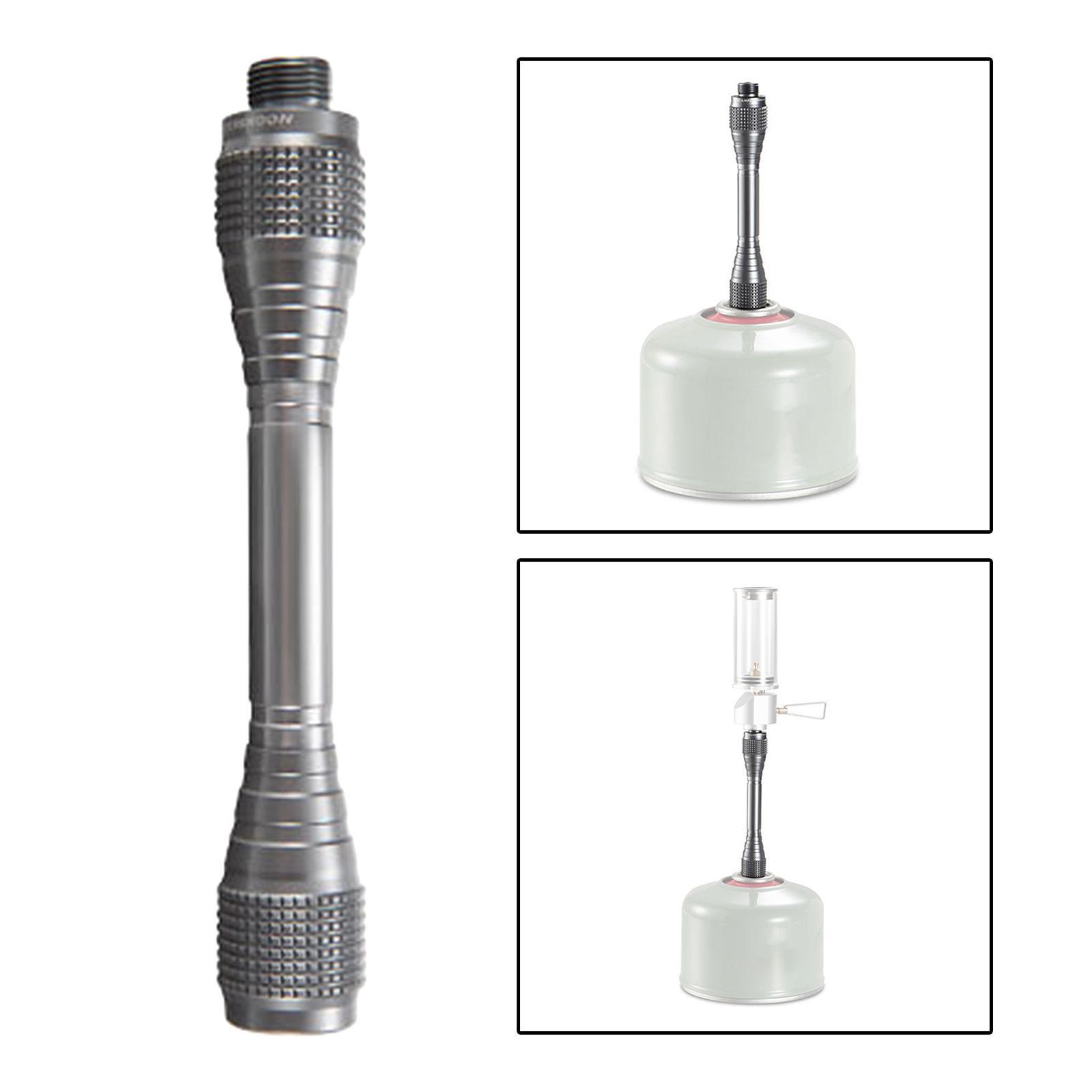 5in Camping Gas Lantern Extension Pole Gas Tank Converter Rod Outdoor Picnic
