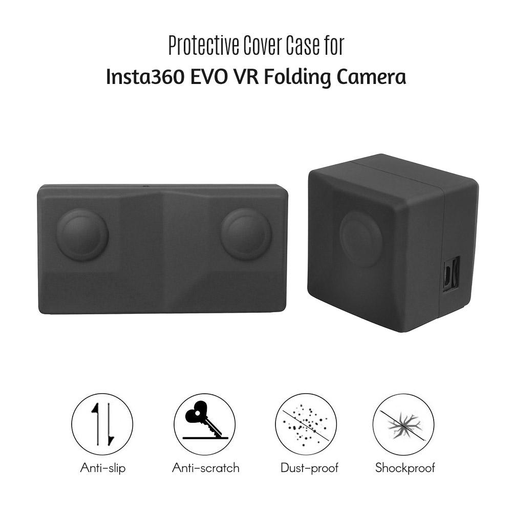 Vỏ bọc bảo vệ silicon mềm Thay thế phụ kiện cho Insta360 EVO VR