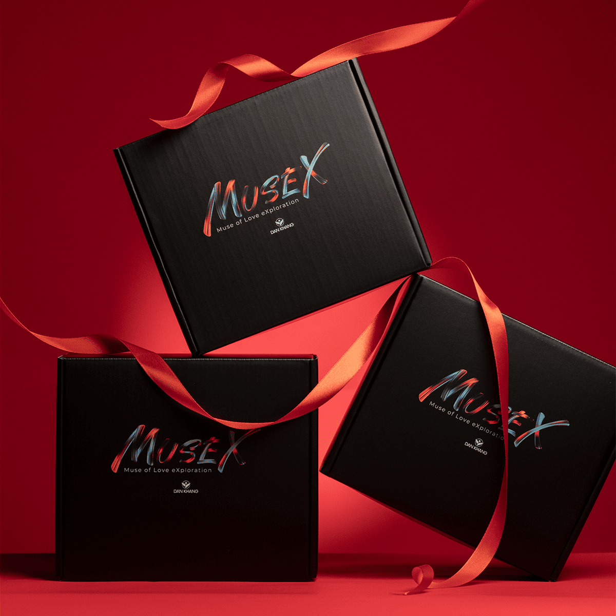 [BOX LOVE] Hộp quà carton Musex nắp gài dày dặn size 22x19x9cm