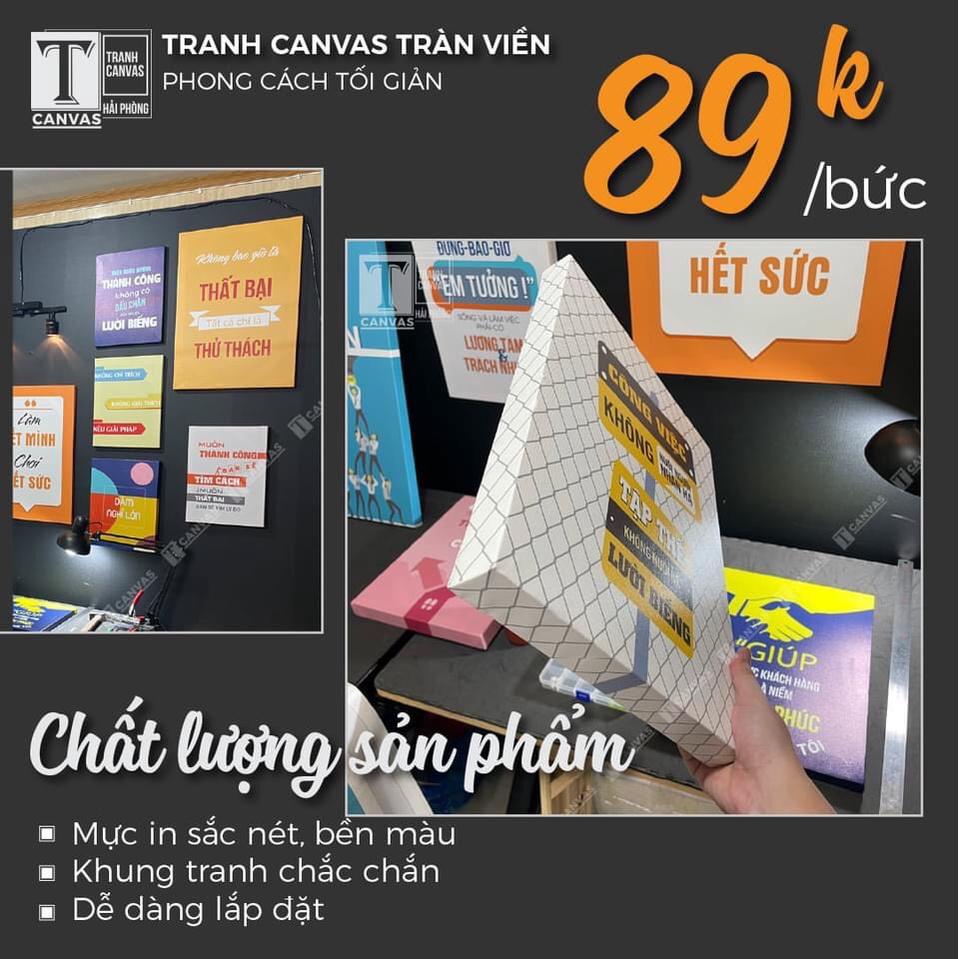 Tranh canvas treo tường phòng khách, tranh nghệ thuật Cô gái che mặt CGCM80-83 (không kèm khung)