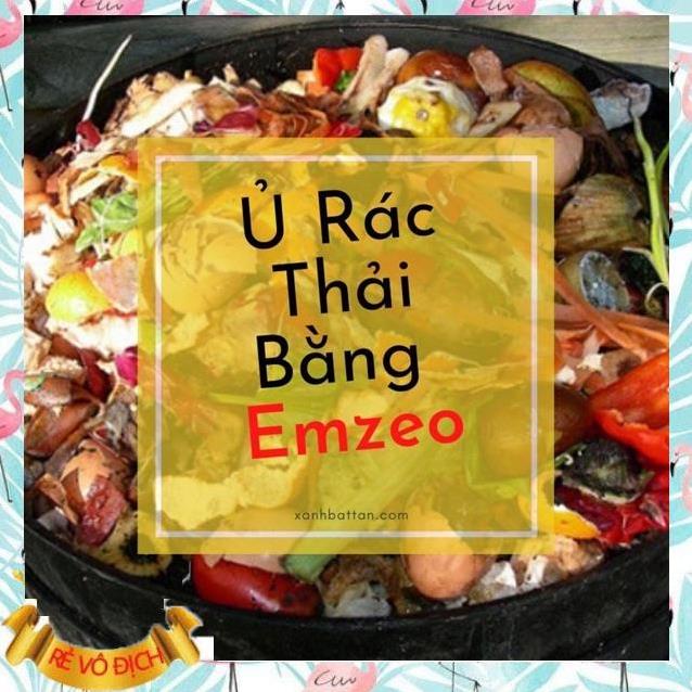 Gói Men Vi Sinh Emzeo Khử Mùi Hôi Phân Cá, Ủ Đậu Tương Và Rác Thải Sinh Hoạt