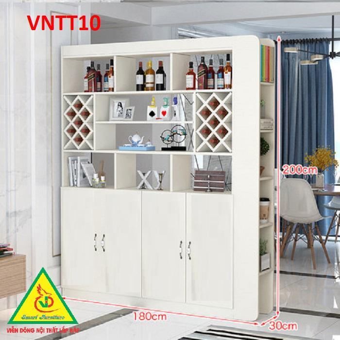 TỦ KỆ TRANG TRÍ KIÊM VÁCH NGĂN VNTT10 - Nội thất lắp ráp Viendong Adv