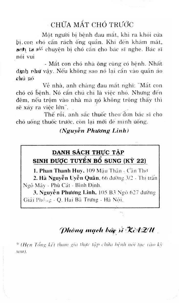 bác sĩ kazu chapter 121 34