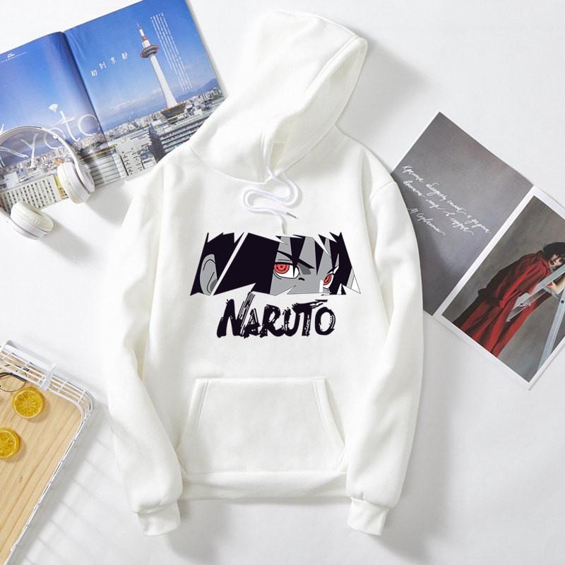 Mẫu Áo Hoodie đen in hình Naruto cực chất đẹp rẻ chất lượng