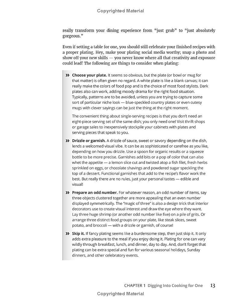 Sách ngoại văn: Cooking For One For Dummies