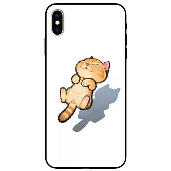 Ốp lưng in cho Iphone X/ Xs Mẫu Mèo Vàng