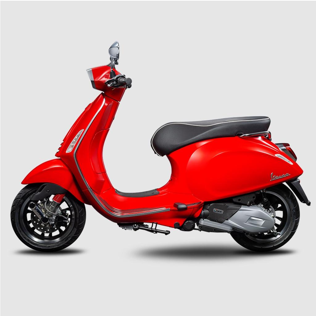 Xe Tay Ga Vespa Sprint 125 Màu Đỏ Đào Rosso Scarlatto