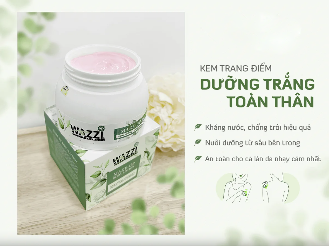 Kem Trang Điểm Toàn Thân Wazzi