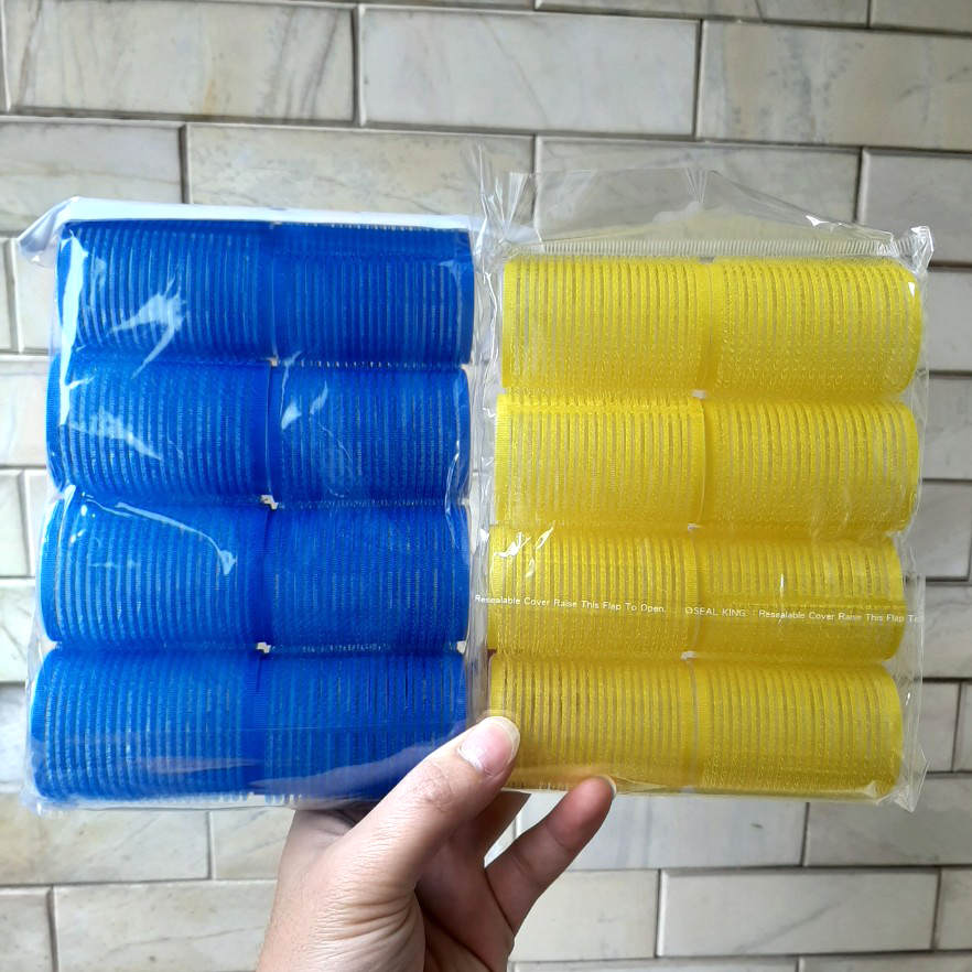 Lô cuốn tóc tạo kiểu tự dính 6 cái
