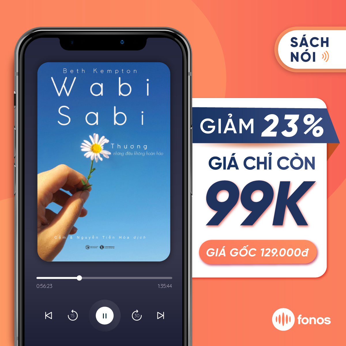 Sách nói: Wabi Sabi - Thương Những Điều Không Hoàn Hảo