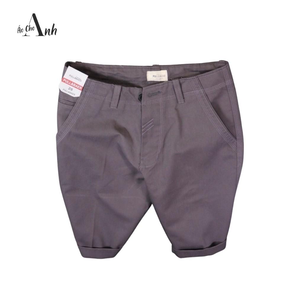 Quần short nam vải kaki xuất khẩu cao cấp ,nhiều màu FREESIZE ( 50 - 85kg) phong cách quần đùi nam Hàn Quốc - Q011