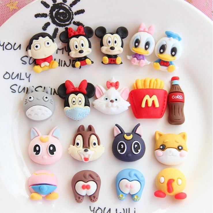 HN * Charm các nhân vật hoạt hình Mickey, Donald, Chipmunk cho các bạn trang trí Crocs, DIY