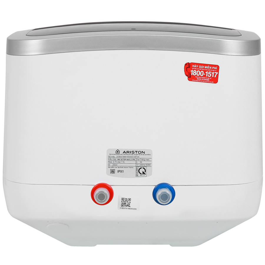 BÌNH NƯỚC NÓNG ARISTON  AN2 15 TOP WIFI 2.5 FE (2500W) - Hàng chính hãng