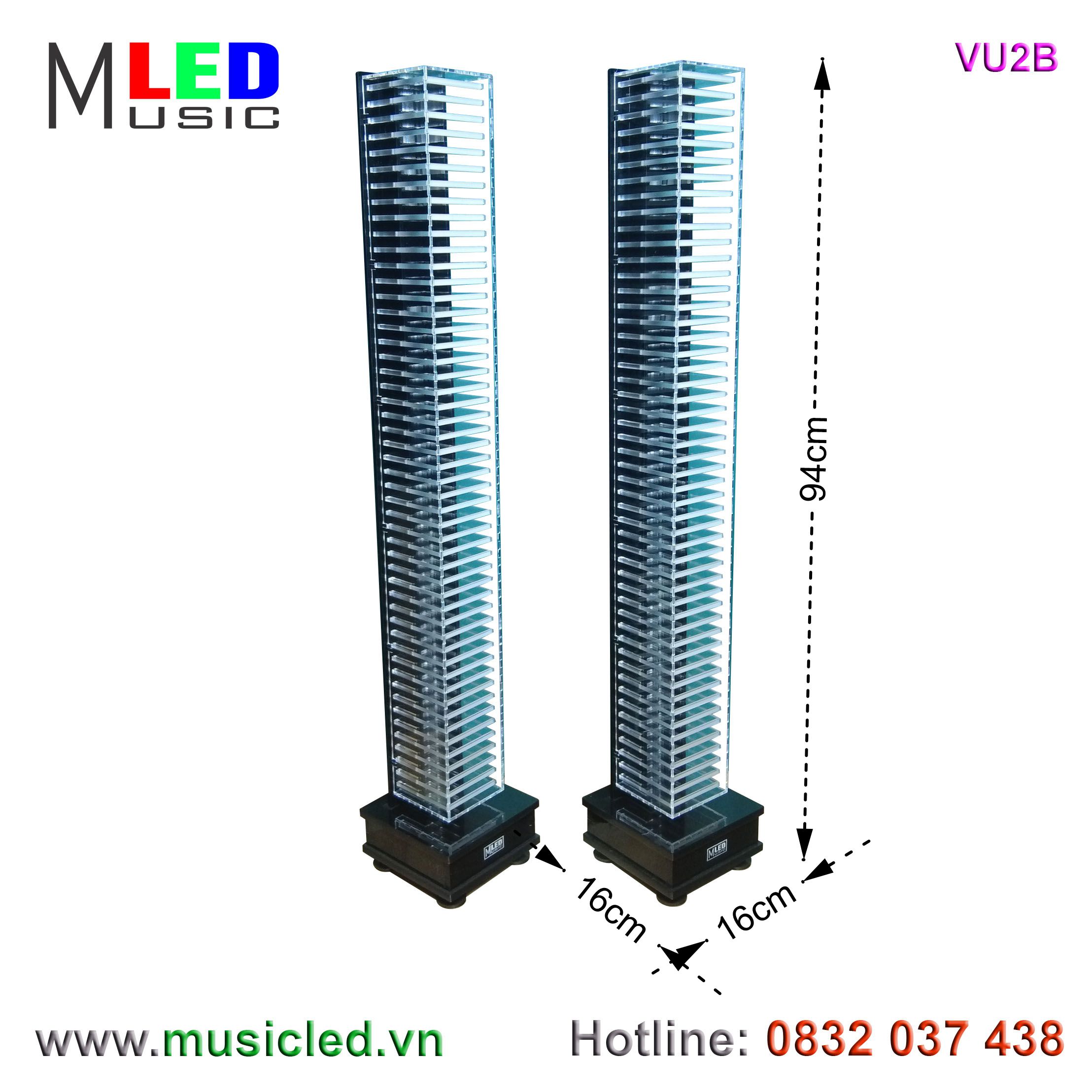 Đôi đèn Music LED nháy theo âm lượng nhạc VU2B