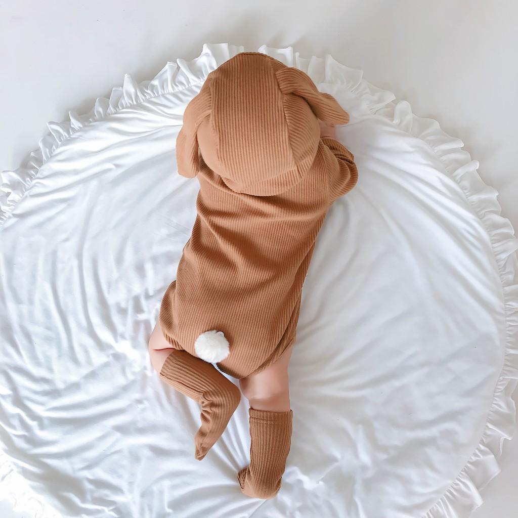 Set 3 chi tiết Body tai thỏ xinh yêu cho bé 5-14kg