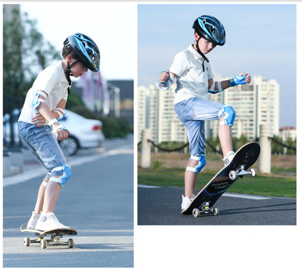 Ván trượt trẻ em có phát sáng Skateboard (Kèm phụ kiện)