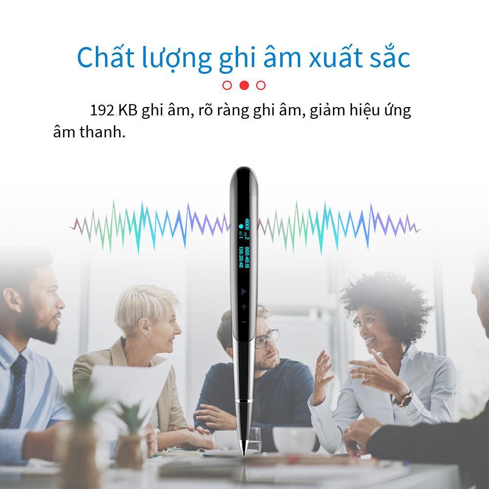Ưu đãi tốt nhất Q9 giảm tiếng ồn chuyên nghiệp Bút ghi âm kích hoạt bằng giọng nói HD Máy ghi âm MP3 di động chuyển giọng nói thành văn bản ở chế độ chờ siêu dài