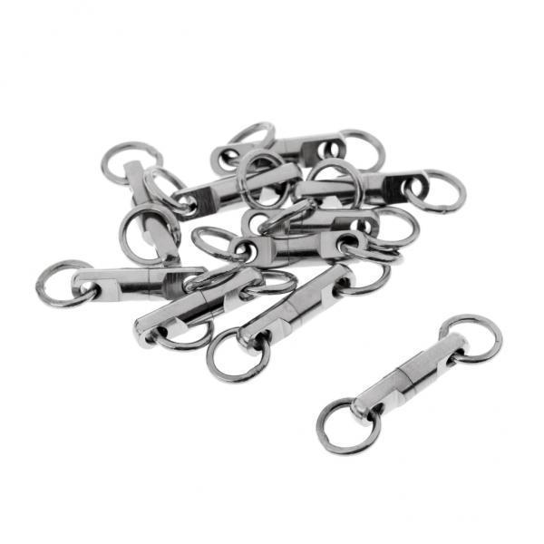 2-6pack 10pcs Fishing Ball Bearing Swivels Heavy Duty Big Game Fishing Swivels