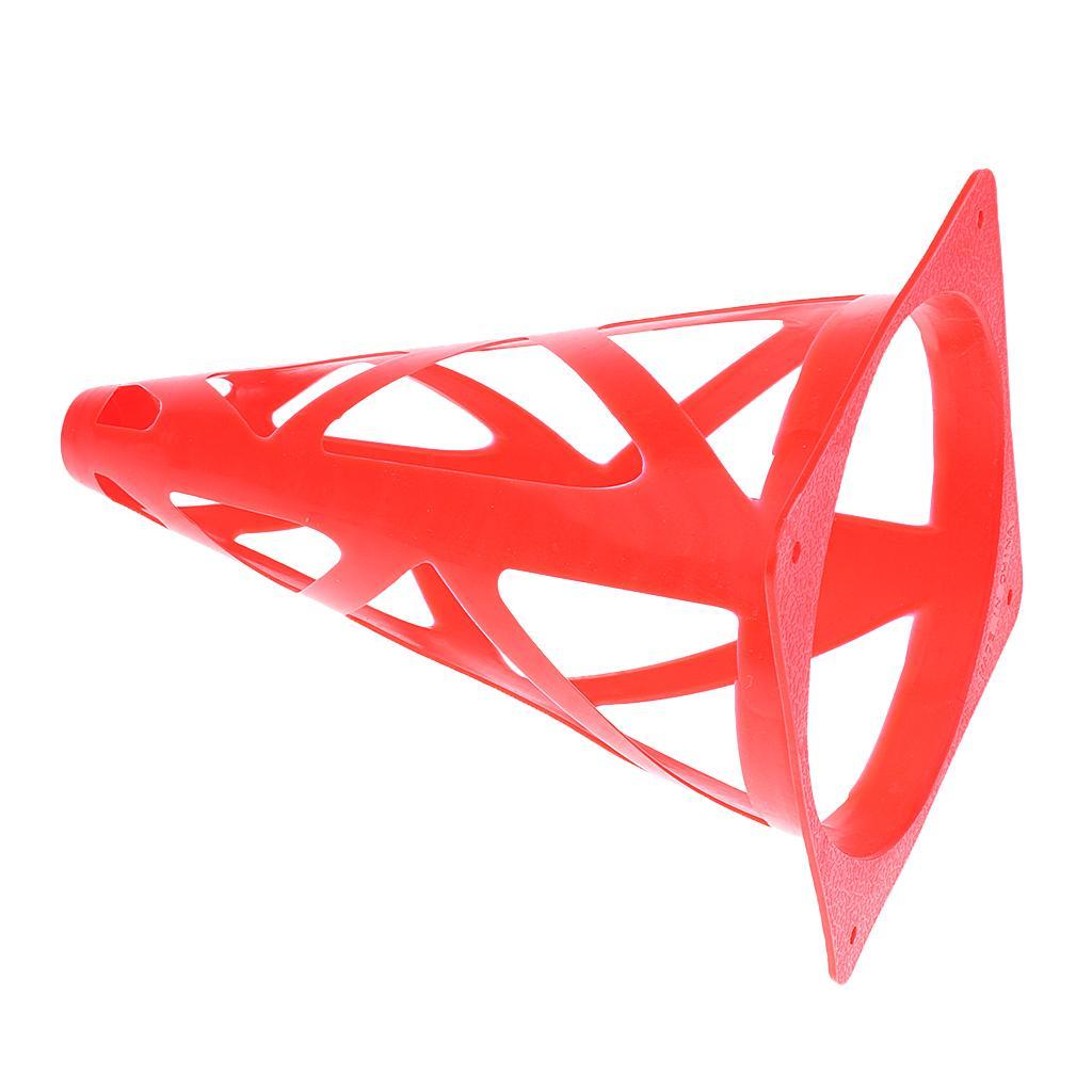 10 Pieces 9" PE Sport Training Traffic Cone