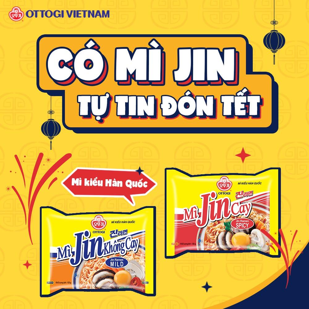 Combo 6 Ly Mì Jin Cay Ottogi 65g