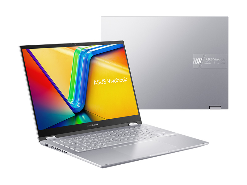 Asus Vivobook S 14 Flip TP3402VA-LZ632W (Intel Core i5-13420H | 16GB | 512GB | Intel UHD | 14 inch WUXGA IPS | Win 11 | Bạc) - HÀNG CHÍNH HÃNG