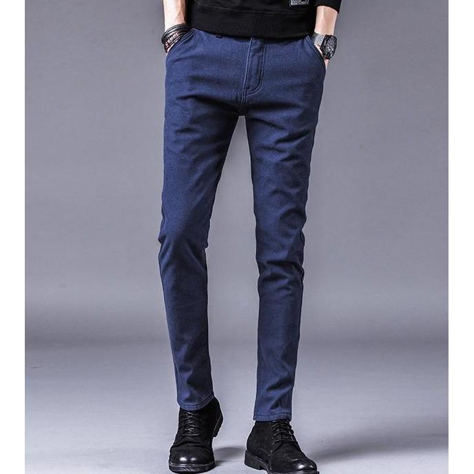 Quần tây nam giả jeans, dáng ôm trẻ trung, hàng nhập Quảng Chau