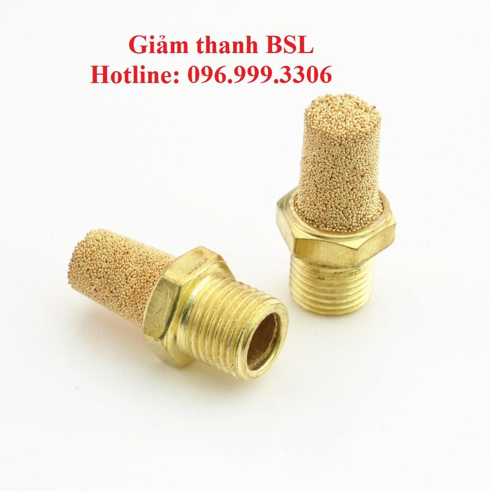 Giảm thanh BSL, giảm âm khí nén đầy đủ kích thước ren giá sỉ