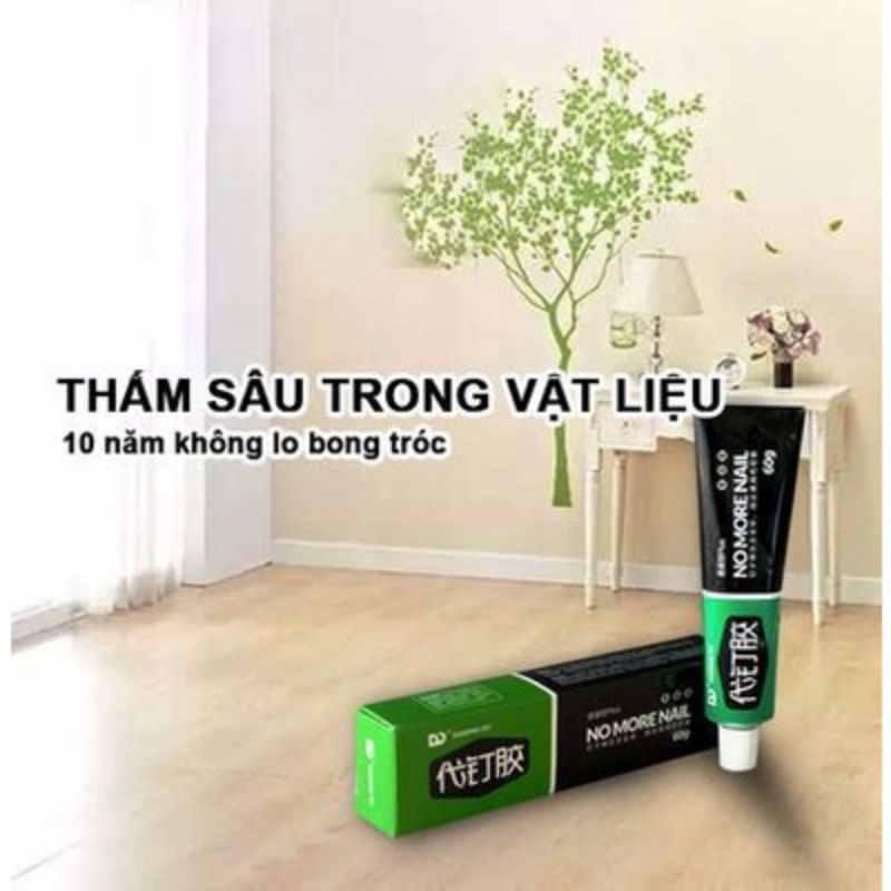 Keo Siêu Dính Năng NOMORENAIL 60g Công Nghệ Nhật Bản Dính Gạch Gỗ Đá Sắt