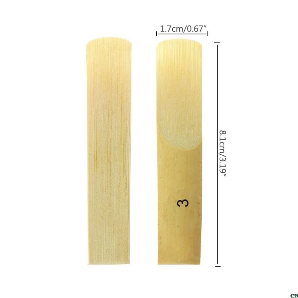 10 chiếc Tenor Sax Saxophone Reed Set Strength 2.0 Sax Reed Phần Woodwind Nhạc Cụ Phụ Kiện