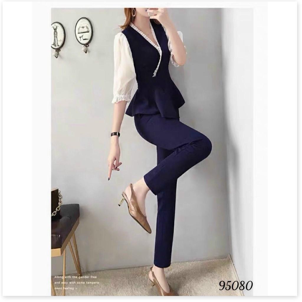 SET BỘ ĐỒ NỮ CỐNG SỞ CỰC XINH , TÔN DÁNG CHO CÁC CHỊ EM KHANH AN FASHION